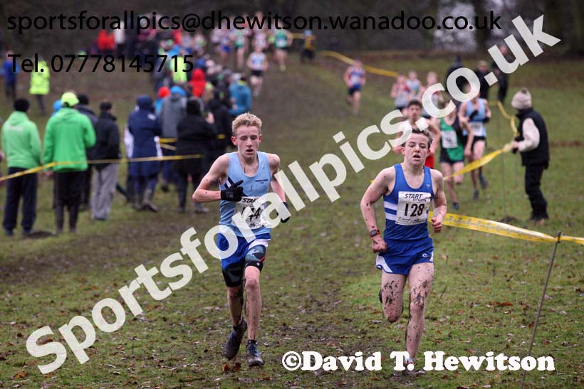 Boys under-15s Northern Cross Country, Knowsley Safari Park. Photo: David T. Hewitson/Sports for All Pics